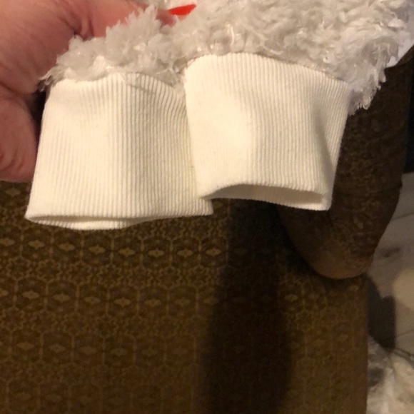 EUC PJ Salvage faux fur teddy bear jacket. Sz L. - Picture 8 of 8